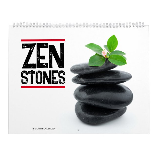 Zen Stones Calendar Kalender (Omslag)