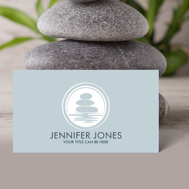 Zen Stones - harmoni och lugn Visitkort (Skapare uppladdad)