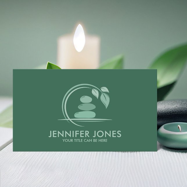 Zen Stones - harmoni och lugn Visitkort (Skapare uppladdad)