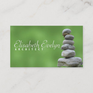 Zen Stones Stones Stone Visitkort
