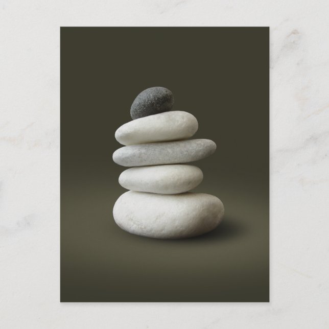 Zen Stones vykort (Framsida)