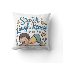 Zen Stretch laugh repeat yoga lover