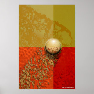 Zen Sunset av Gregory Gallo Poster