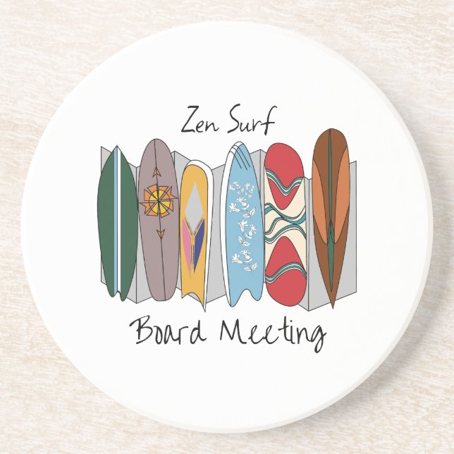 Zen Surfbräda Möte Underlägg (Framsidan)