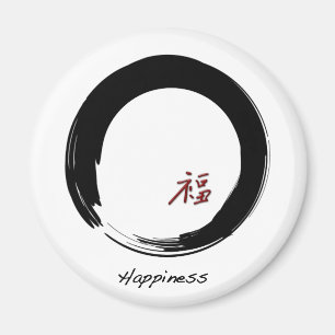 Zen Symbol med händelsetecken Magnet