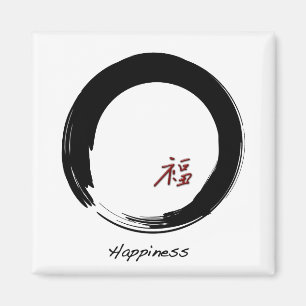 Zen Symbol med händelsetecken Magnet