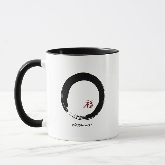 Zen Symbol med händelsetecken Mugg (Vänster)