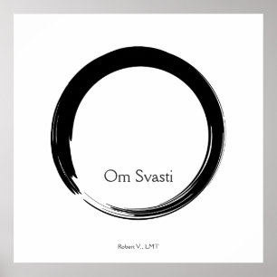 Zen Symbol Poster