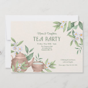 Zen Tea Party Inbjudningar