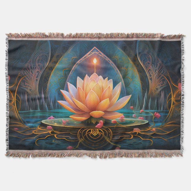 Zen Throw Blanket Filt (Framsidan)