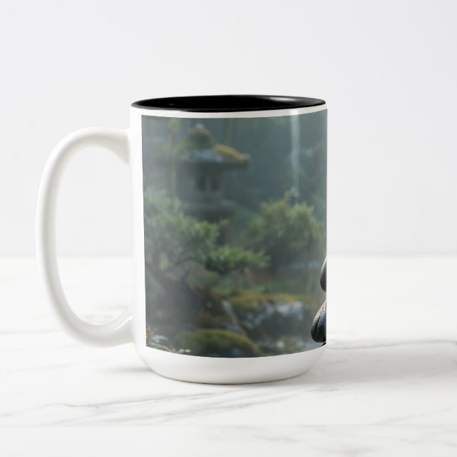 Zen Trädgård Serenity Mugg (Vänster)