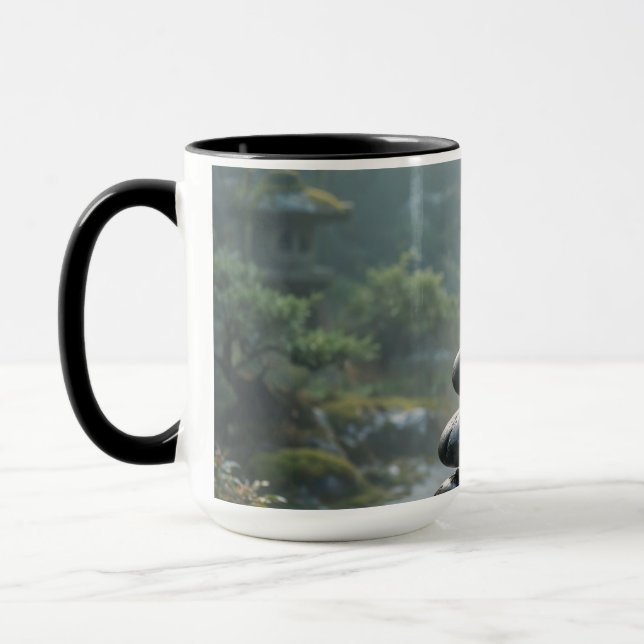 Zen Trädgård Serenity Mugg stil nr.2 (Vänster)