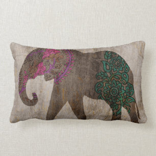 Zen Tribal Asian Elephant Lumbarkudde