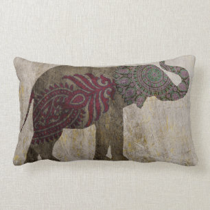 Zen Tribal Elephant Lumbarkudde
