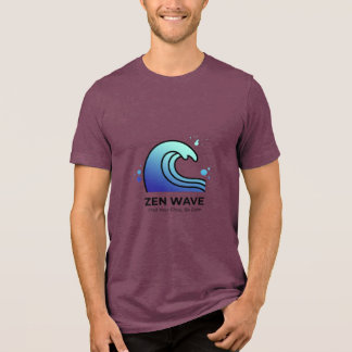 Zen Våg Hitta Din Flöde T-Shirt