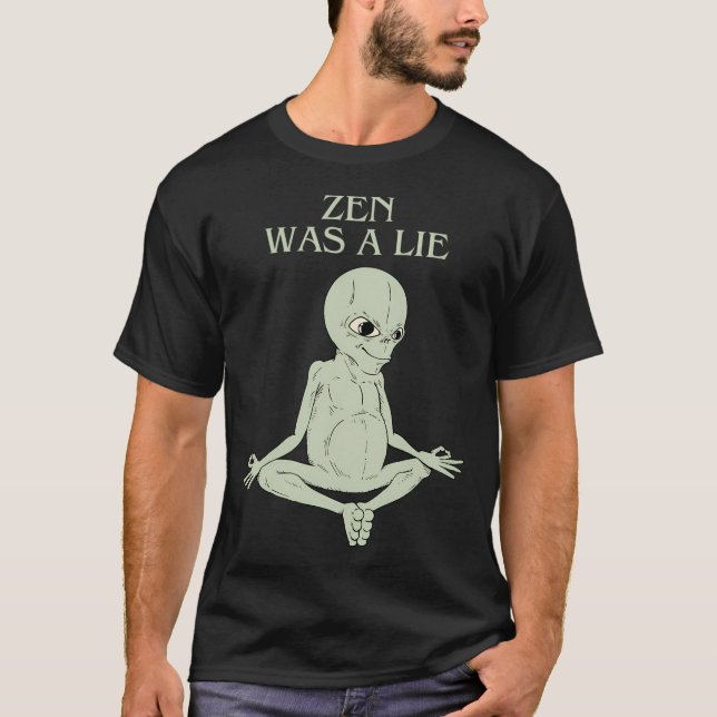Zen var en Ljug T Shirt (Framsida)