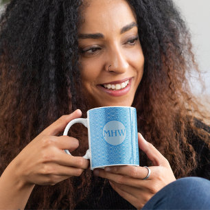 Zen Vinkar asiatisk-inspirerad monogram Kaffemugg