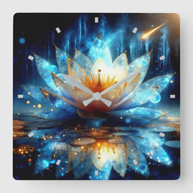 Zen Wall Clock Fyrkantig Klocka (Framsida)