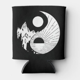 Zen Yin Yang Black White
