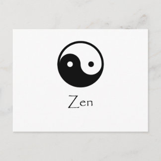 Zen Yin & Yang Vykort
