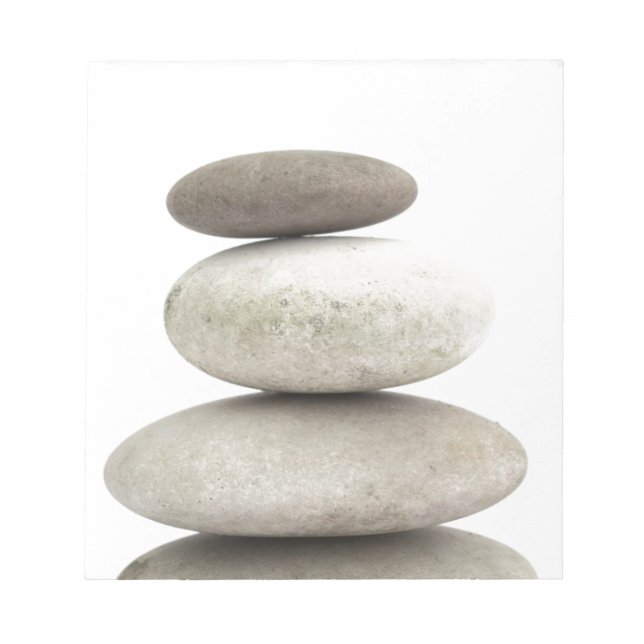 Zen yogo-stenar anteckningsblock (Framsida)