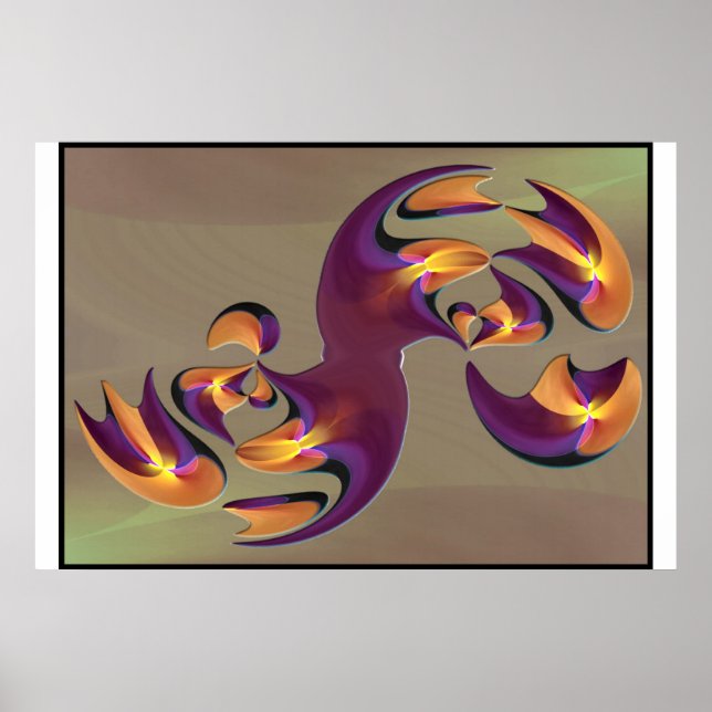 Zena Dances Poster (Framsidan)