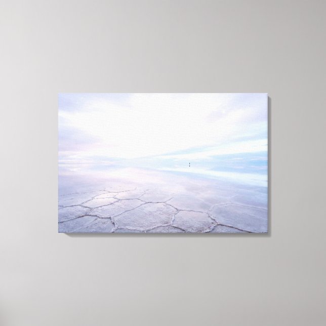 ZENAH | Salar de Uyuni 'Oändlig spegel' | Moln  Canvastryck (Framsida)