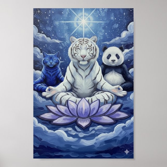 ZenAnimalPortrait Poster (Framsidan)