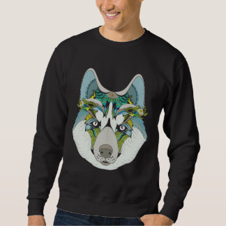 Zenart Patterned Husky Lång Ärmad Tröja