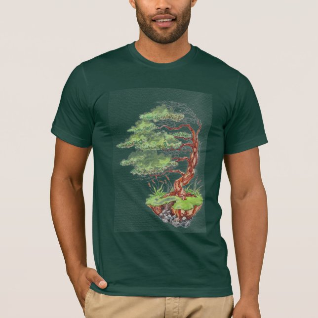 ZenBonsai Tee Shirt (Framsida)