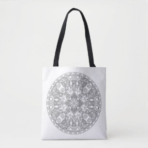 Zendala design 2 tygkasse