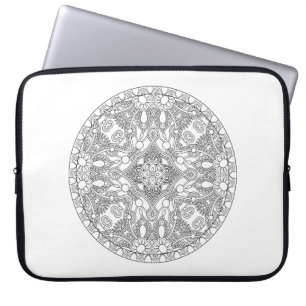 Zendala design laptop sleeve