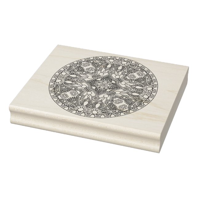 Zendala Design Stämpel (Stämpel)