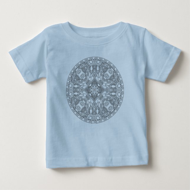 Zendala design t-shirt (Framsida)