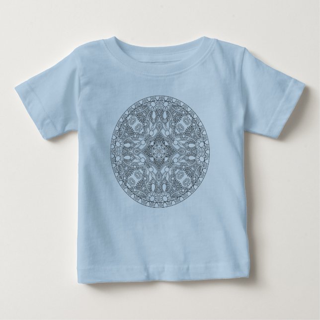 Zendala design tee (Framsida)