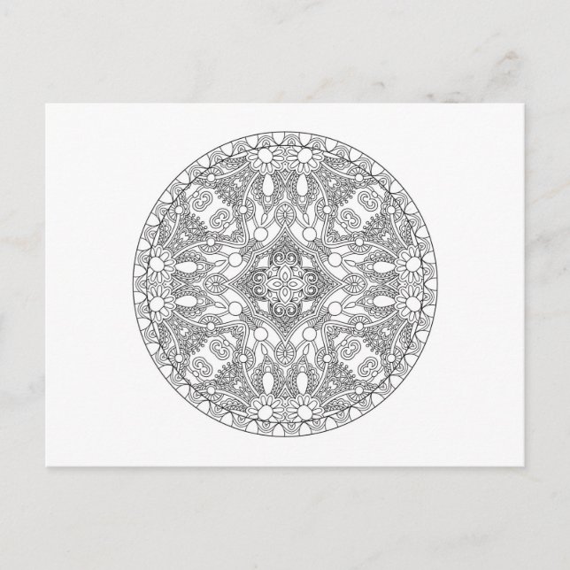 Zendala Design Vykort (Framsida)