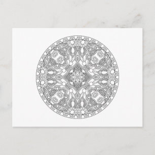 Zendala Design Vykort