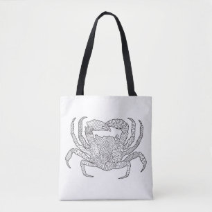 Zendoodle krabba 2 tygkasse