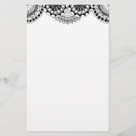 Zendoodle mandala header 5 brevpapper