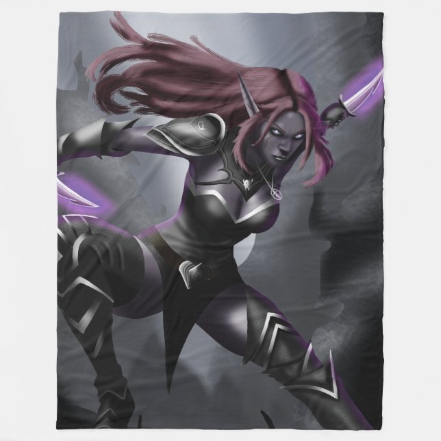 Zendyr på Telogrus Fleecefilt (Framsidan)