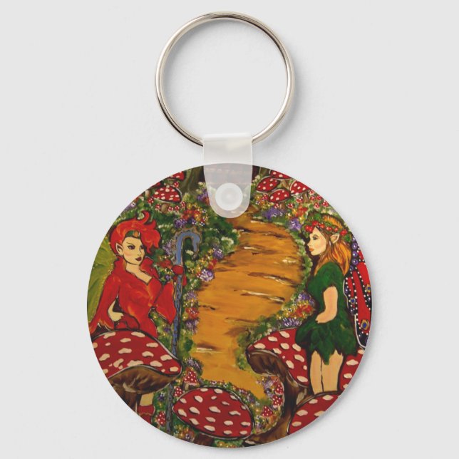 Zenefria & Samaia Fairy Nyckelring (Framsida)