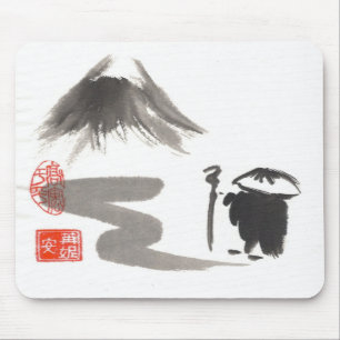 Zenen vallfärdar Mousepad Musmatta