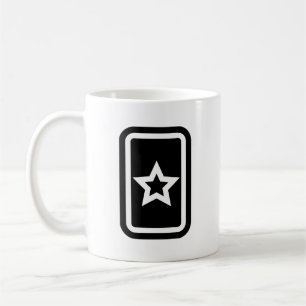 Zener Card Ihålig 5-udd Kaffemugg