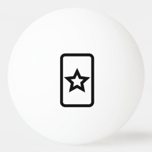 Zener Card Ihålig 5-udd Pingisboll
