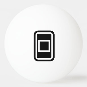 Zener Card Ofylld kvadrat Pingisboll