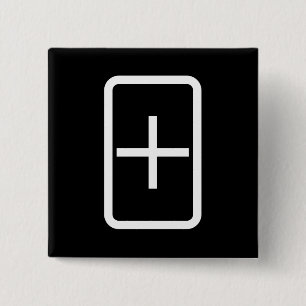 Zener Card   Plus-tecken Knapp