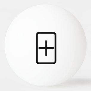 Zener Card Plus-tecken Pingisboll