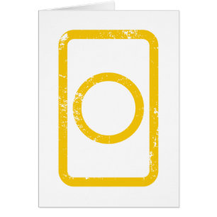Zener Card Tomt cirkulär {Vintage} kort