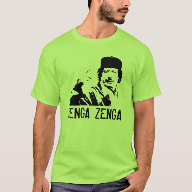 Zenga Zenga! (grön upplaga för limefrukt) T Shirt (Framsida)