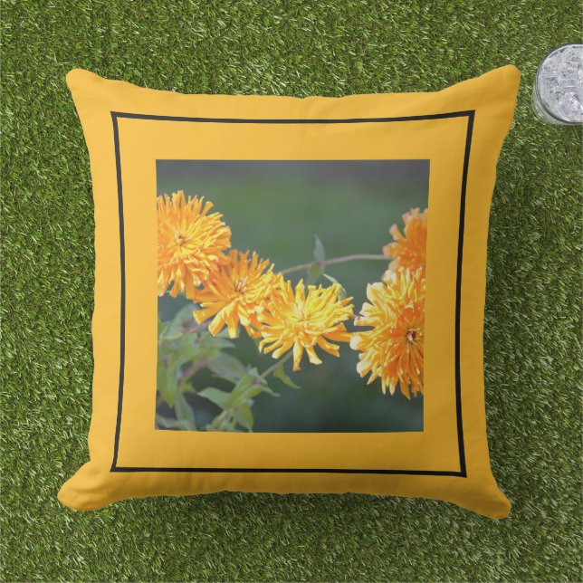 Zenia Blommor Kuddöverdrag Kudde (Gräs)